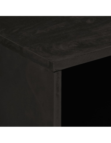 Comodino 50x33x60 cm in Legno Massello di Mango