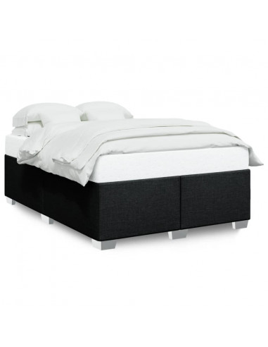 Giroletto Nero 160x200 cm in Tessuto