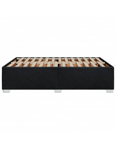 Giroletto Nero 160x200 cm in Tessuto