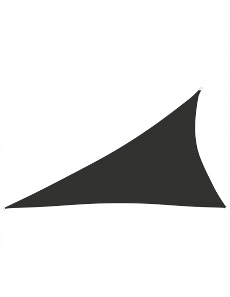 Parasole a Vela Oxford Triangolare 4x5x6,4 m Antracite