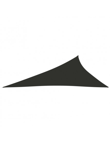 Parasole a Vela Oxford Triangolare 4x5x6,4 m Antracite
