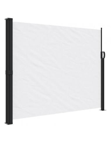 Tenda da Sole Laterale Retrattile Bianco 160x300 cm