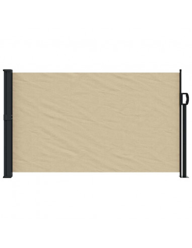Tenda da Sole Laterale Retrattile Beige 120x300 cm