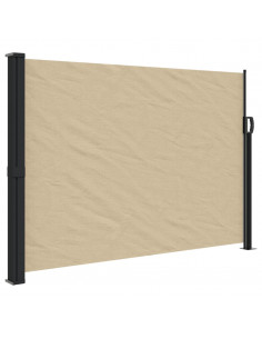 Tenda da Sole Laterale Retrattile Beige 140x300 cm 2