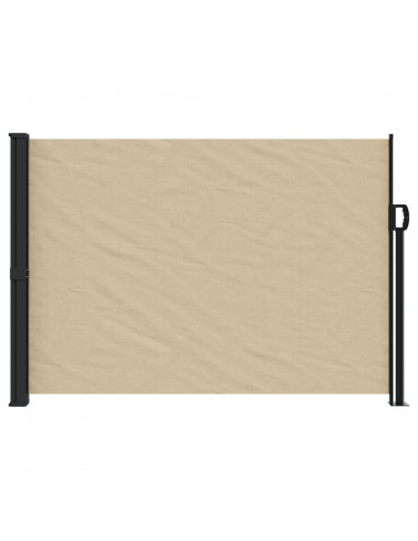 Tenda da Sole Laterale Retrattile Beige 140x300 cm
