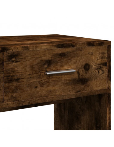 Set da Toeletta 3 pz Rovere Fumo in Legno Multistrato