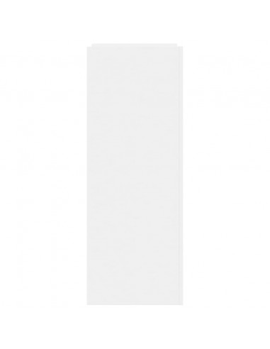 Scarpiera Bianca 52x37,5x100 cm in Legno Multistrato