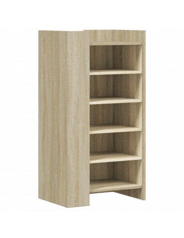 Scarpiera Rovere Sonoma 52x37,5x100 cm in Legno Multistrato