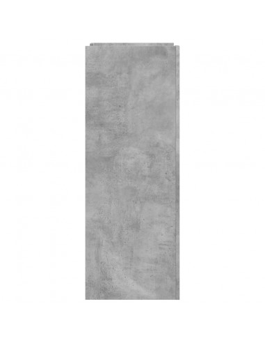 Scarpiera Grigio Cemento 52x37,5x100 cm in Legno Multistrato