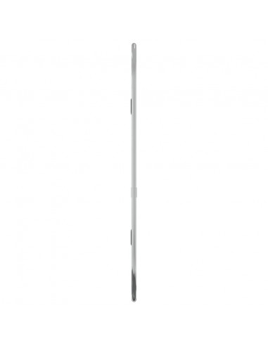 Specchio da Parete Argento 40x15 cm Ovale