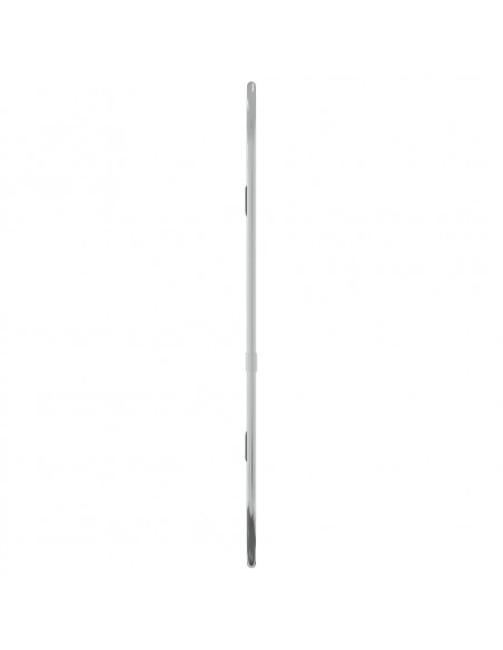Specchio da Parete Argento 40x15 cm Ovale