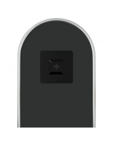 Specchio da Parete Argento 40x15 cm Ovale