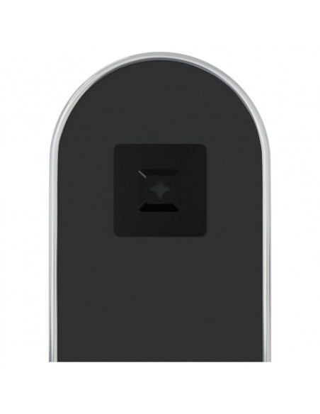 Specchio da Parete Argento 40x15 cm Ovale