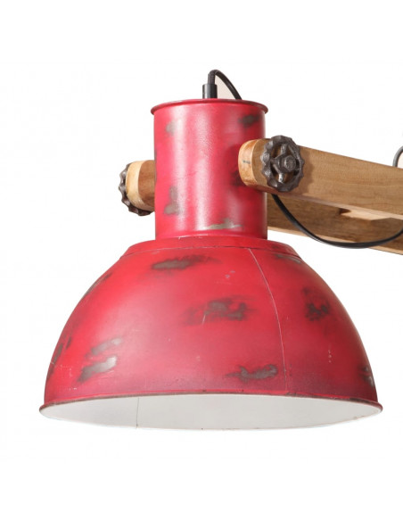 Lampada Pensile 25 W Rosso Anticato 85x28x109 cm E27