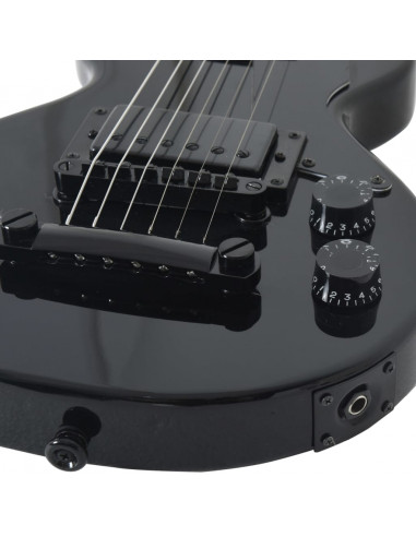 Chitarra Elettrica per Bambini con Custodia Nera 3/4 30"