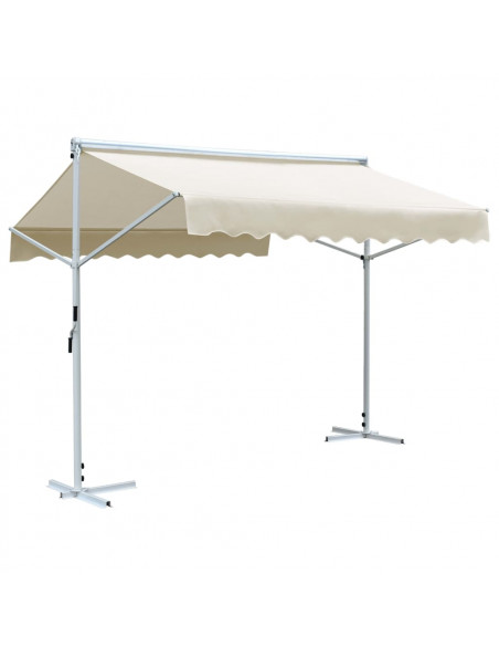 Tenda da Sole a Gazebo 3x3 m Crema