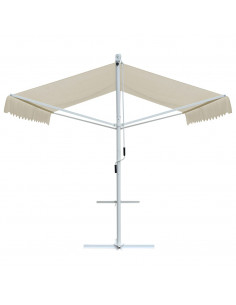 Tenda da Sole a Gazebo 3x3 m Crema 2