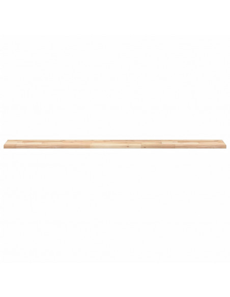 Ripiano a Parete 140x20x2 cm Legno Massello Acacia Non Trattato