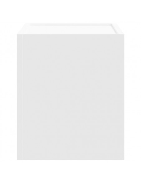 Comodino a Parete Bianco 45x30x35 cm