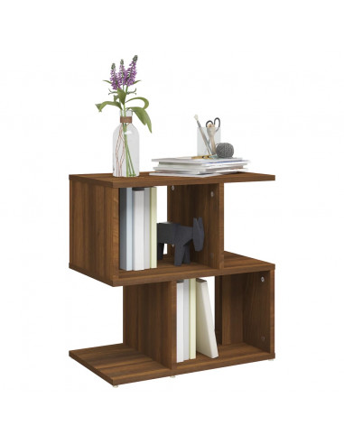 Comodini Rovere Marrone 2 pz 50x30x51,5 cm in Legno Multistrato