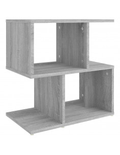 Comodino Grigio Sonoma 50x30x51,5 cm in Legno Multistrato 2