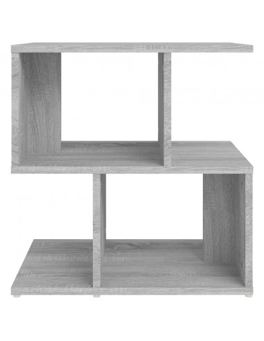 Comodino Grigio Sonoma 50x30x51,5 cm in Legno Multistrato