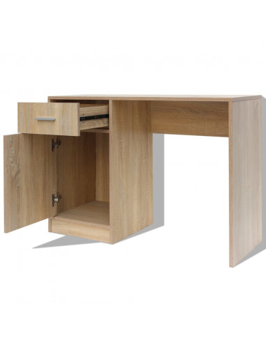 Panchina con Scarpiera Colore Rovere 80x24x45 cm