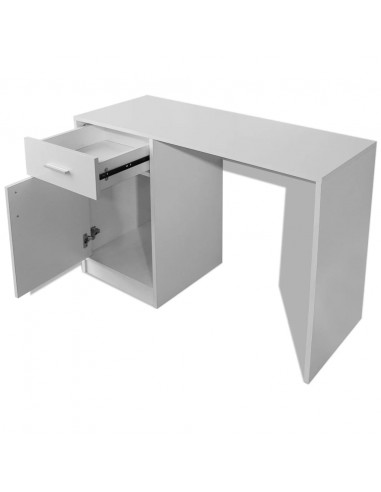 Panca con Scarpiera Bianca 80x24x45 cm