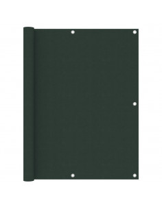 Paravento da Balcone Verde Scuro 120x400 cm Tessuto Oxford 2