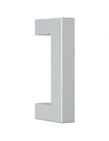 Maniglie per Mobili 10pz Argento 64mm in Acciaio Inox