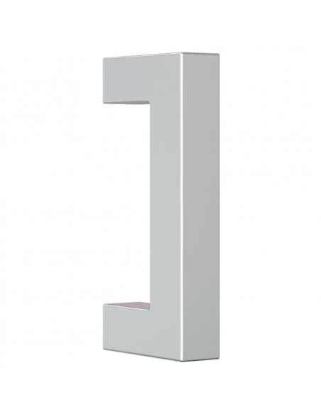 Maniglie per Mobili 10pz Argento 64mm in Acciaio Inox