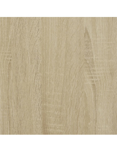 Comodino Rovere Sonoma 45x50x50 cm in Legno Multistrato