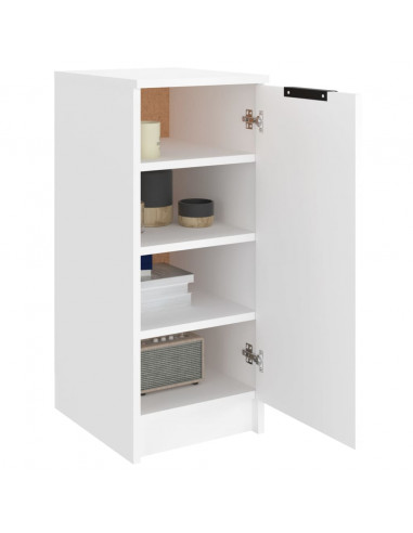 Scarpiera Bianca 30x35x70 cm in Legno Multistrato