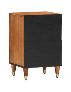 Mobile da Bagno 38x33x58 cm in Legno Massello di Mango 2