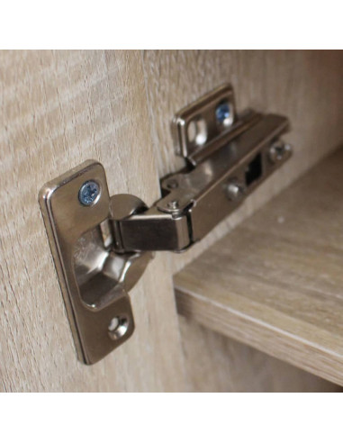 Scarpiera con 7 Mensole Colore Rovere