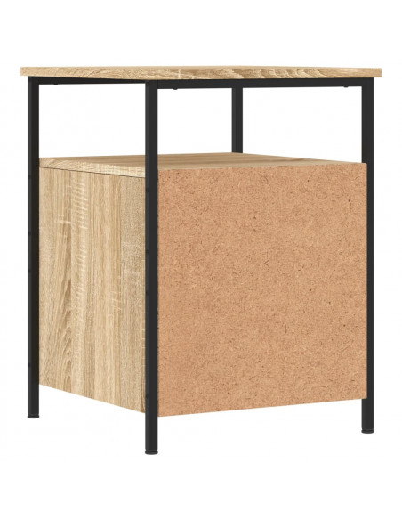 Comodino Rovere Sonoma 44x45x60 cm in Legno Multistrato