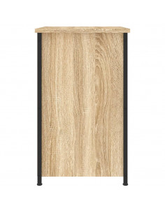 Comodino Rovere Sonoma 40x36x60 cm in Legno Multistrato 2