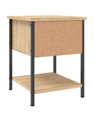 Comodini 2 pz Rovere Sonoma 34x35,5x45 cm in Legno Multistrato