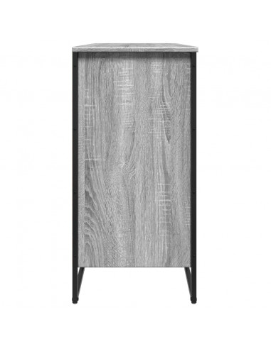 Scarpiera Grigio Sonoma 80x38x78 cm in Truciolato