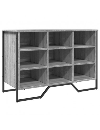 Scarpiera Grigio Sonoma 90x38x61,5 cm in Truciolato