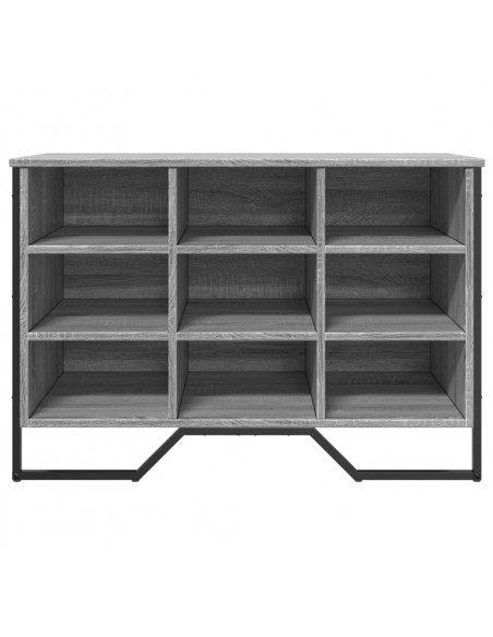 Scarpiera Grigio Sonoma 90x38x61,5 cm in Truciolato