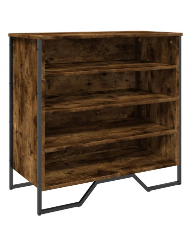 Scarpiera Rovere Fumo 80x38x78 cm in Truciolato