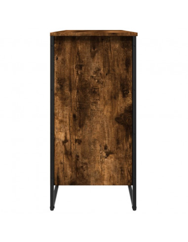 Scarpiera Rovere Fumo 80x38x78 cm in Truciolato