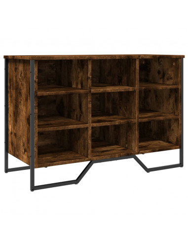 Scarpiera Rovere Fumo 90x38x61,5 cm in Truciolato