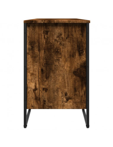 Scarpiera Rovere Fumo 90x38x61,5 cm in Truciolato