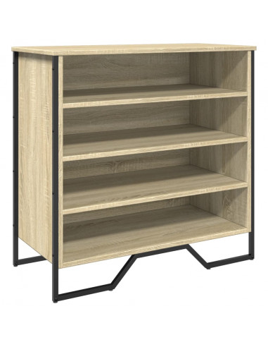 Scarpiera Rovere Sonoma 80x38x78 cm in Truciolato