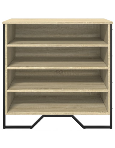 Scarpiera Rovere Sonoma 80x38x78 cm in Truciolato