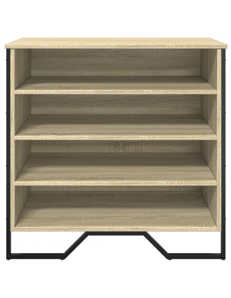 Scarpiera Rovere Sonoma 80x38x78 cm in Truciolato