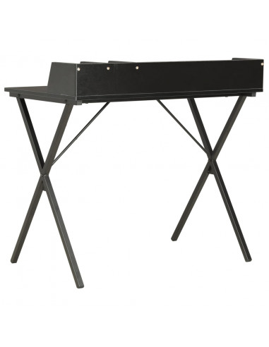 Scrivania Nera 80x50x84 cm