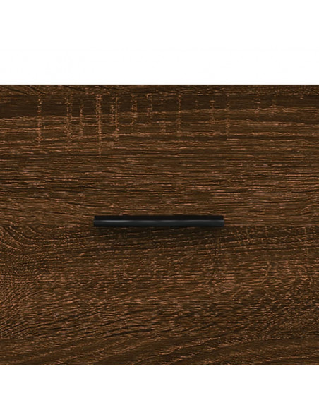 Mobile TV Rovere Marrone 102x36x50 cm in Legno Multistrato